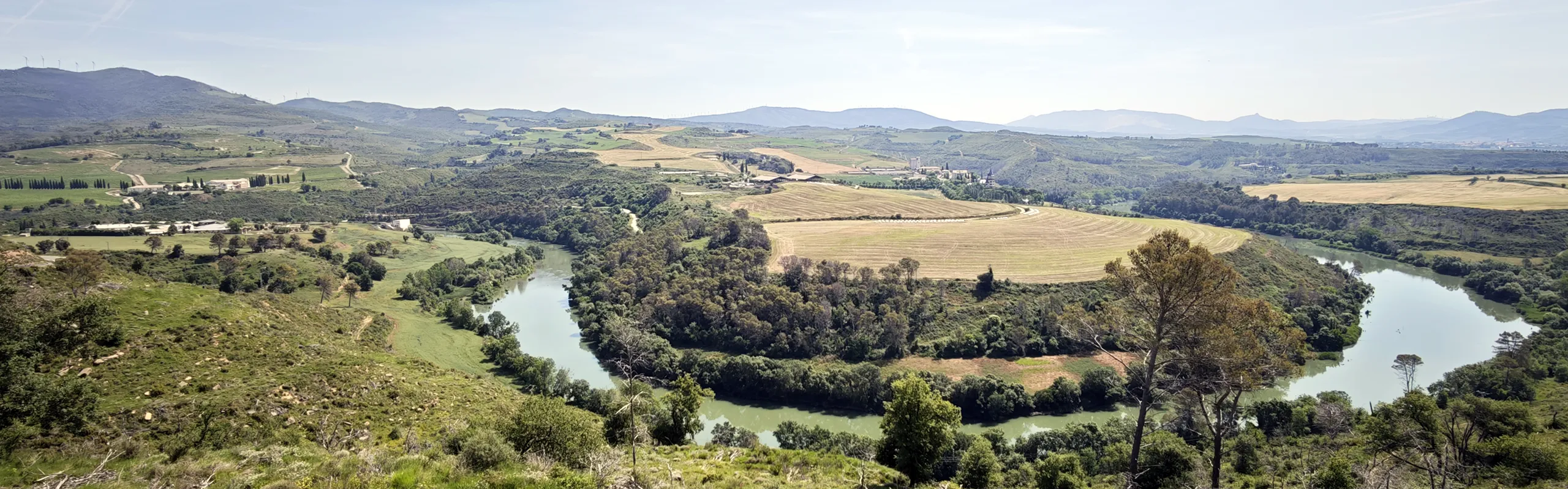 Meandro del río Arga