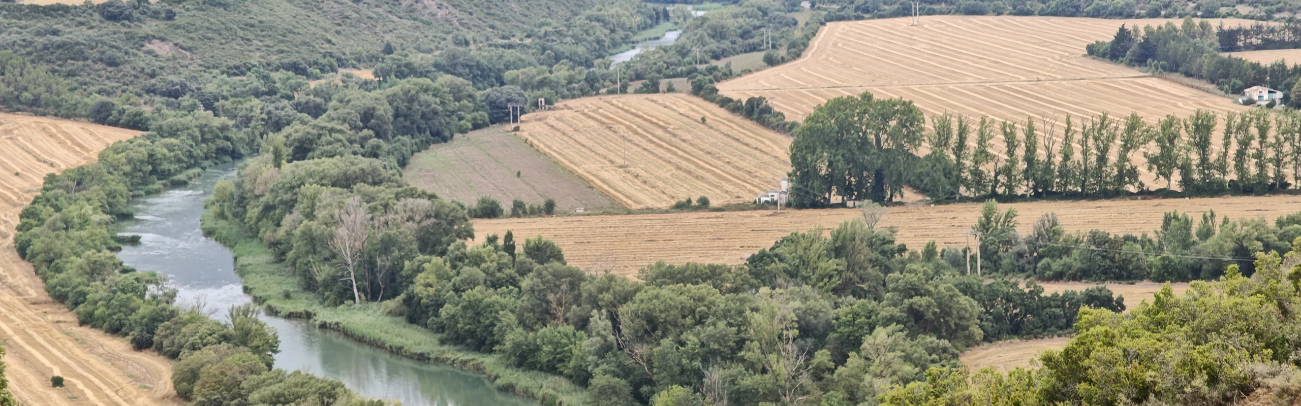 Rio Aragón en Sangüesa